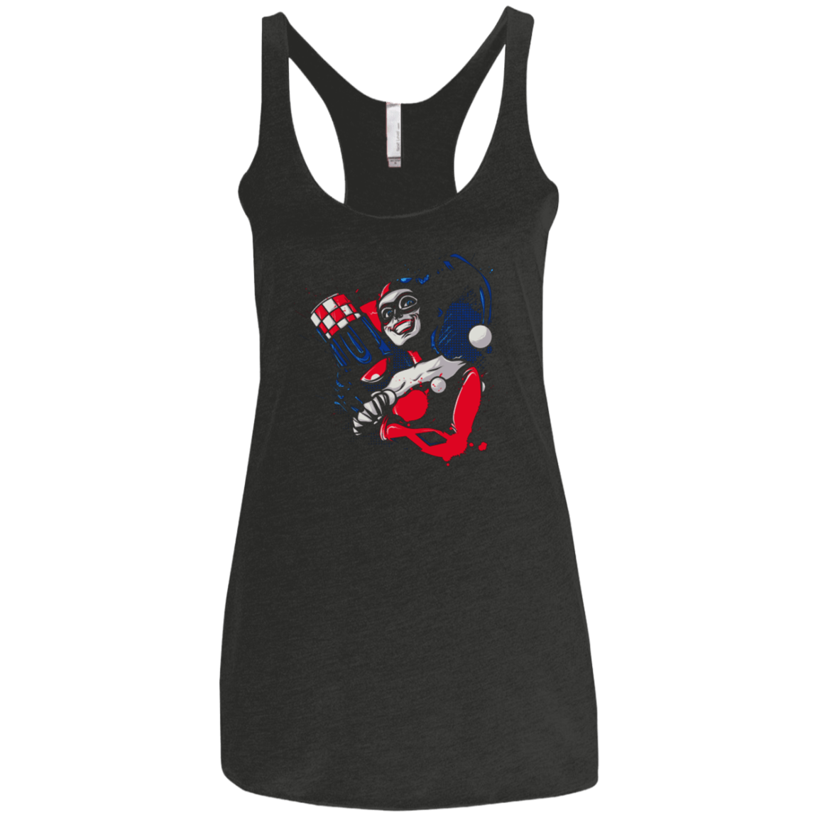 T-Shirts Vintage Black / X-Small Insane Queen Women's Triblend Racerback Tank