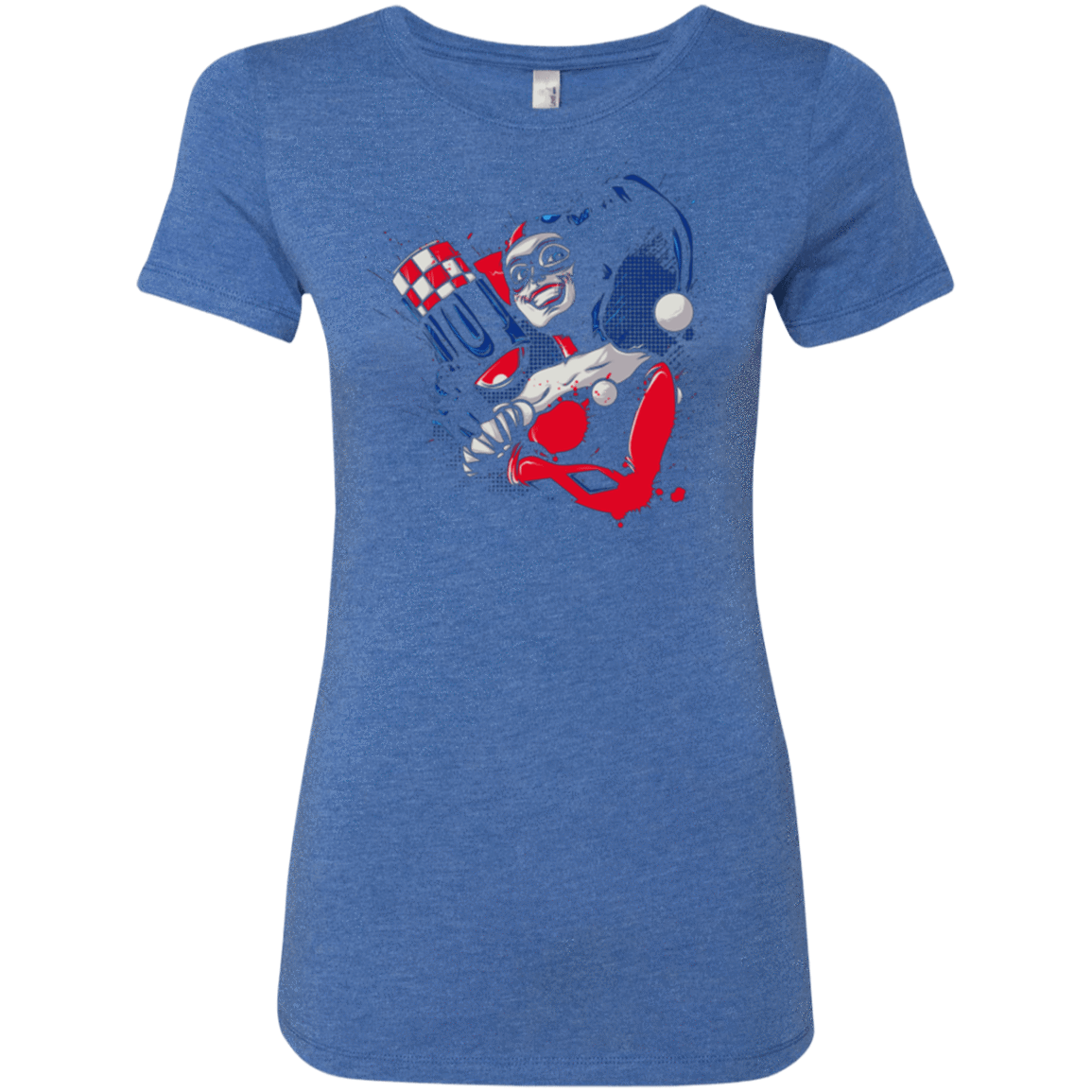 T-Shirts Vintage Royal / Small Insane Queen Women's Triblend T-Shirt