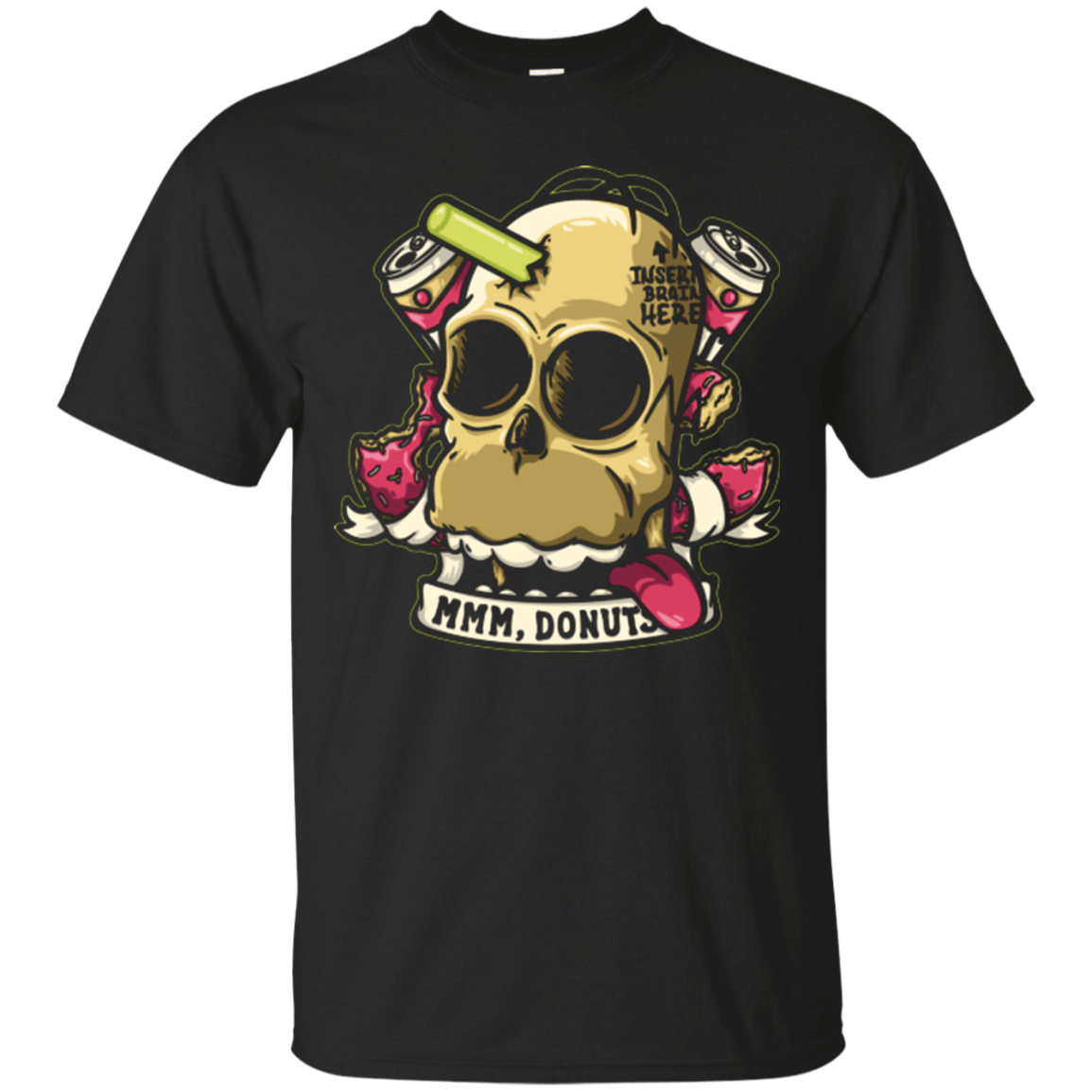 T-Shirts Black / Small Insert Brain Here T-Shirt