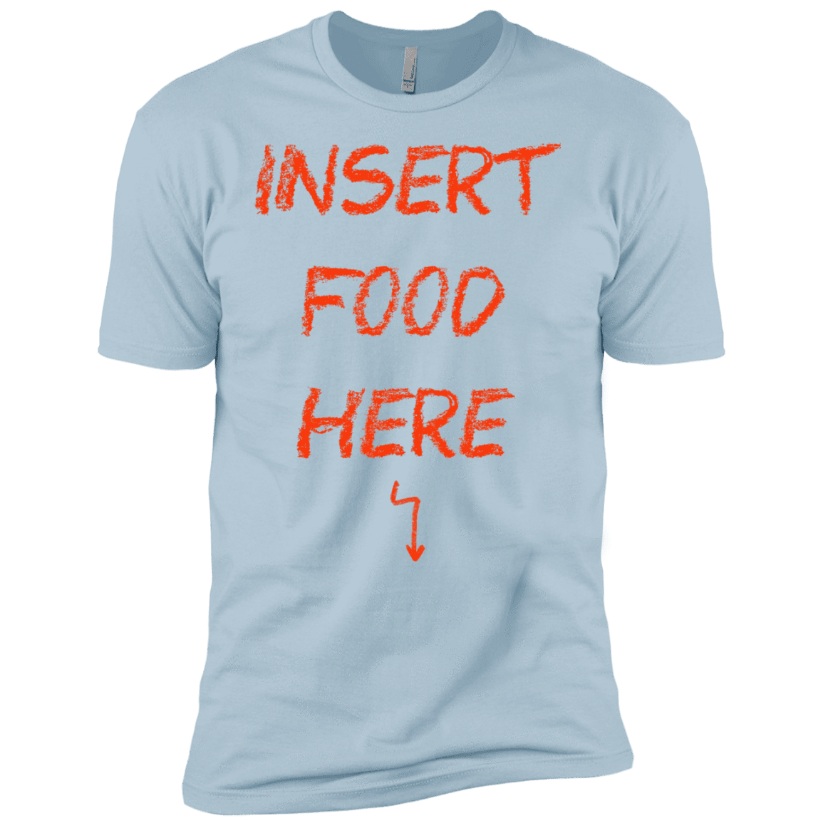T-Shirts Light Blue / YXS Insert Food Boys Premium T-Shirt