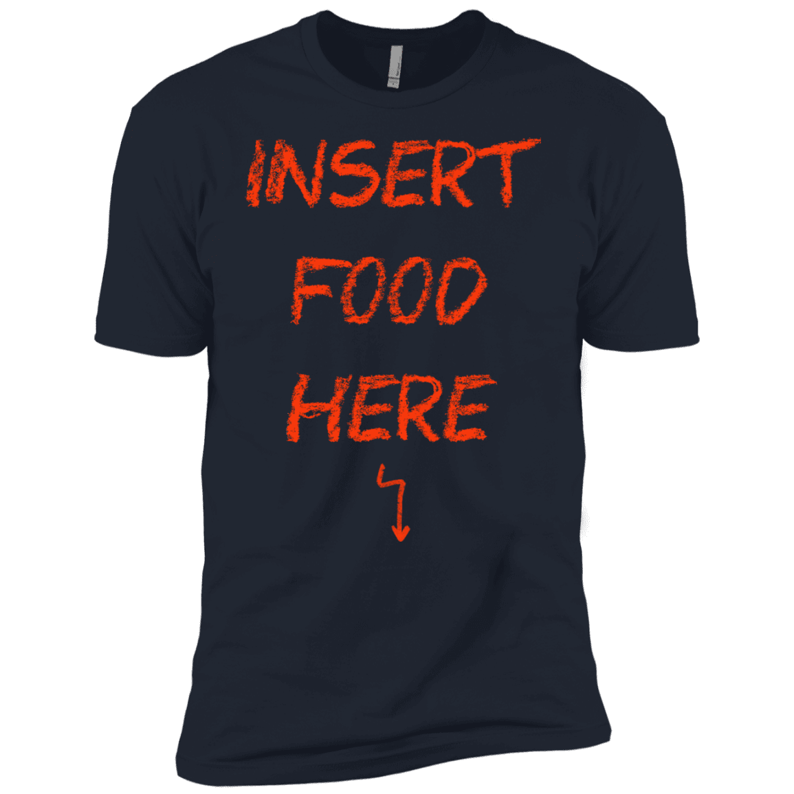 T-Shirts Midnight Navy / YXS Insert Food Boys Premium T-Shirt