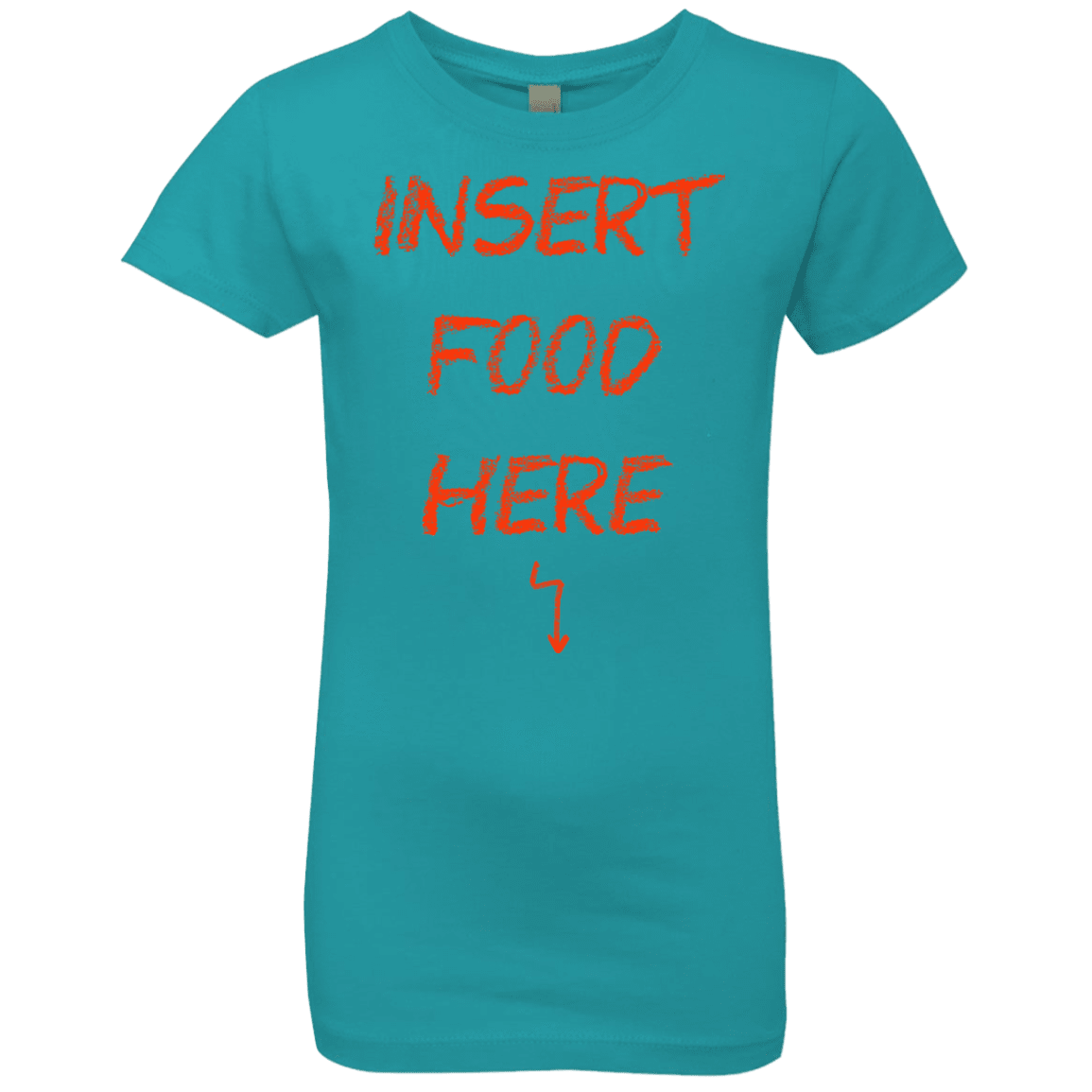 T-Shirts Tahiti Blue / YXS Insert Food Girls Premium T-Shirt