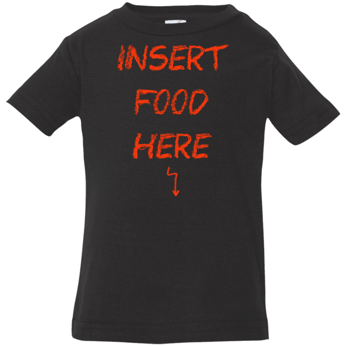 T-Shirts Black / 6 Months Insert Food Infant Premium T-Shirt