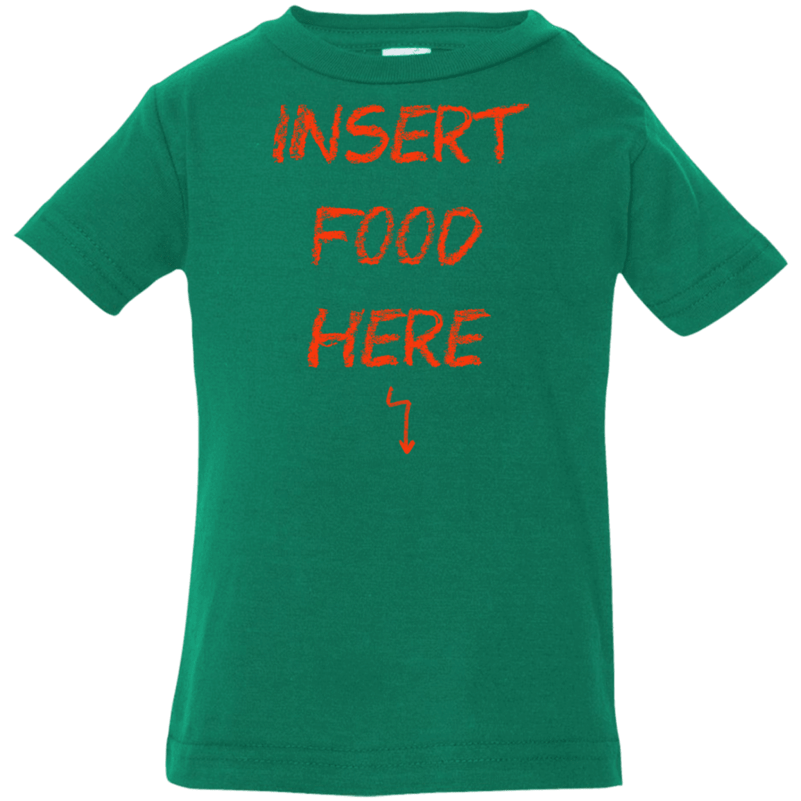 T-Shirts Kelly / 6 Months Insert Food Infant Premium T-Shirt