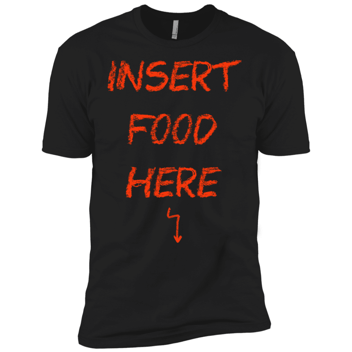 T-Shirts Black / X-Small Insert Food Men's Premium T-Shirt