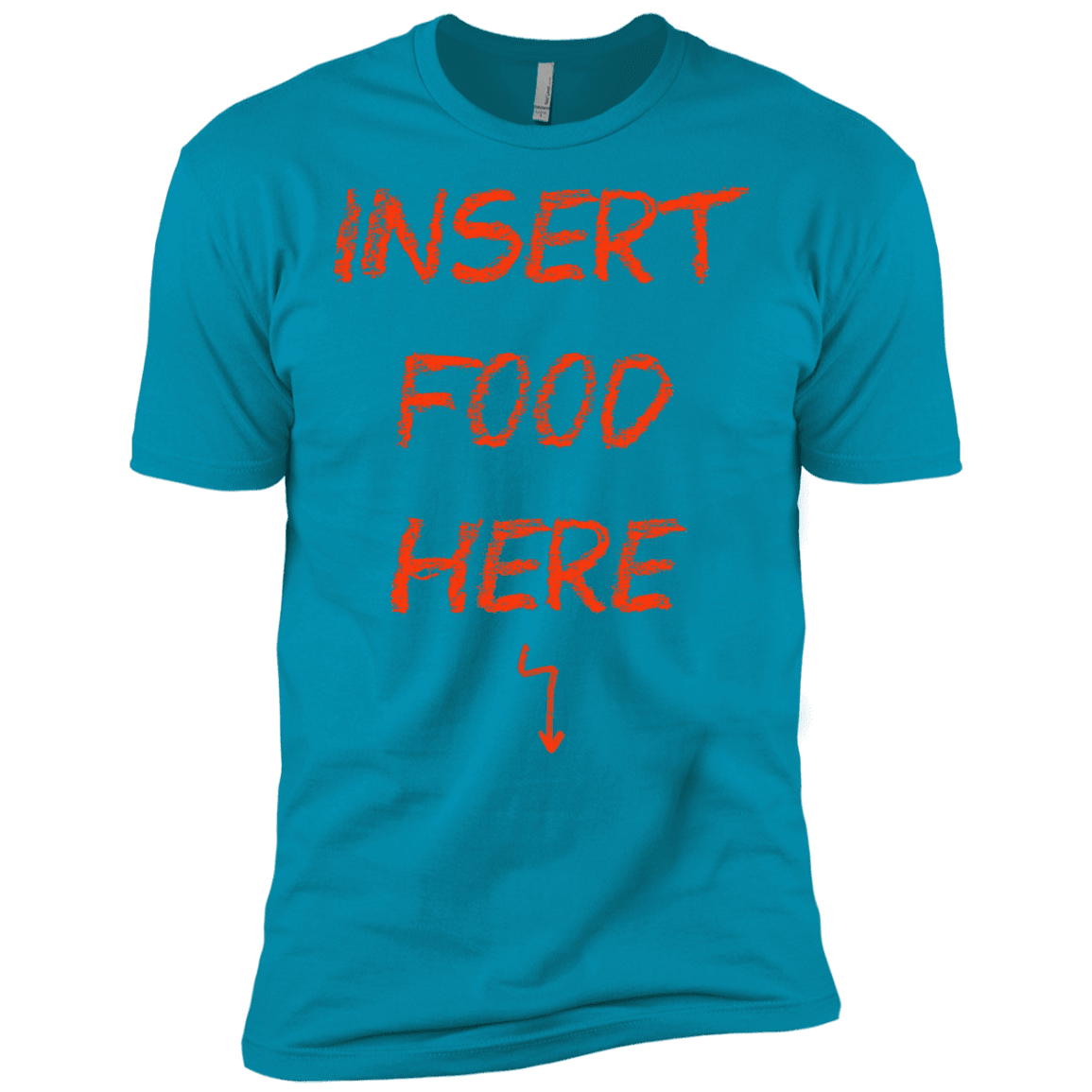 T-Shirts Turquoise / X-Small Insert Food Men's Premium T-Shirt