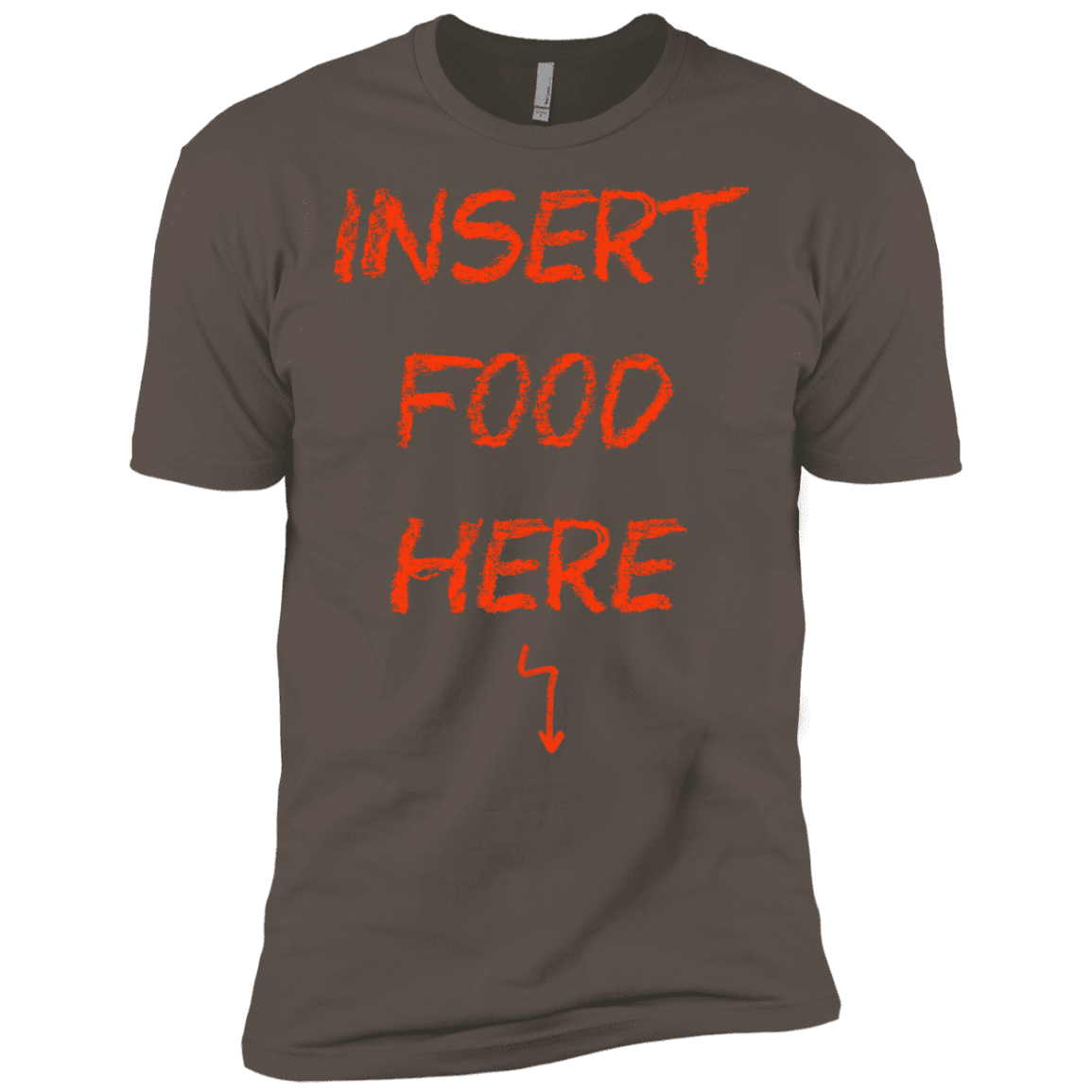 T-Shirts Warm Grey / X-Small Insert Food Men's Premium T-Shirt