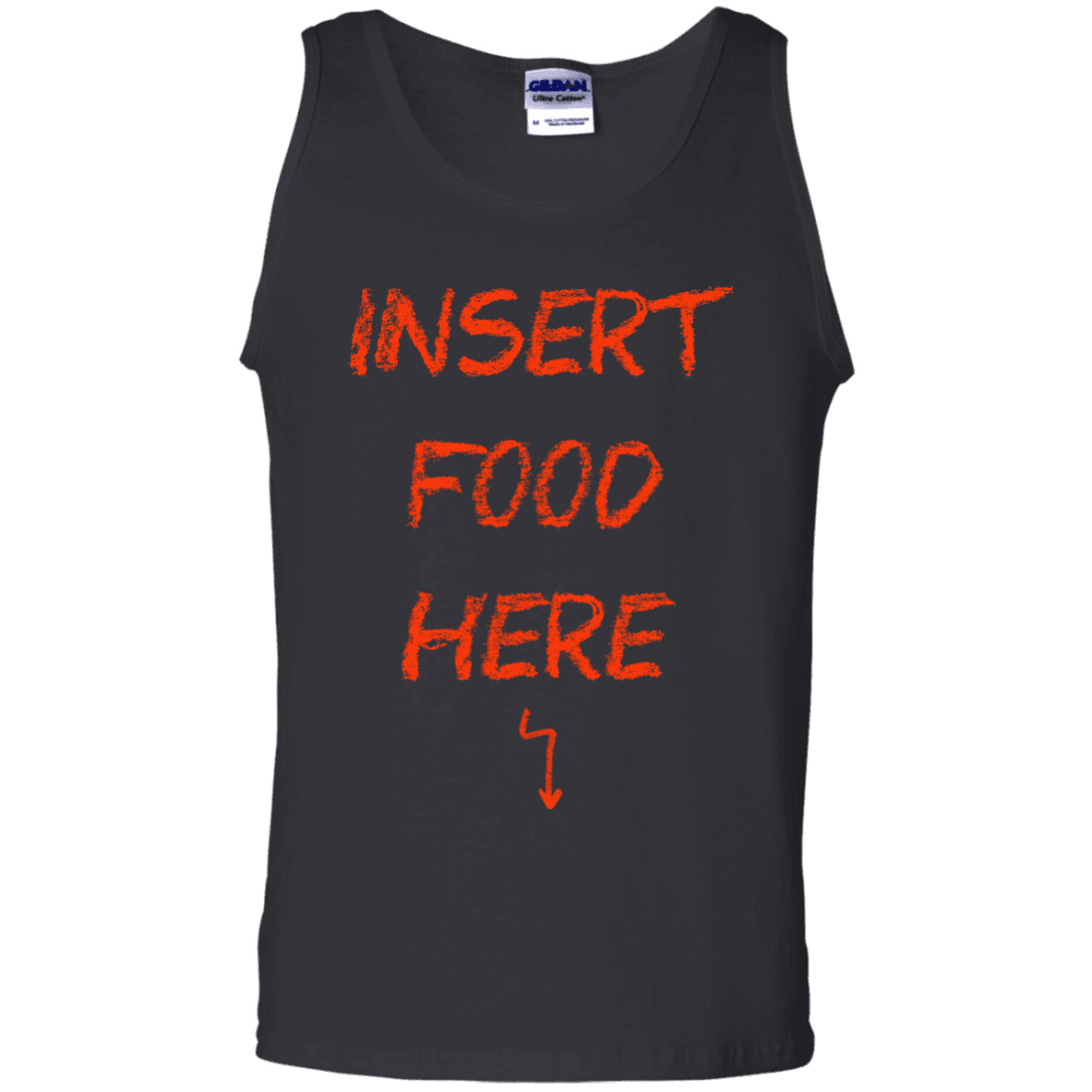 T-Shirts Black / S Insert Food Men's Tank Top