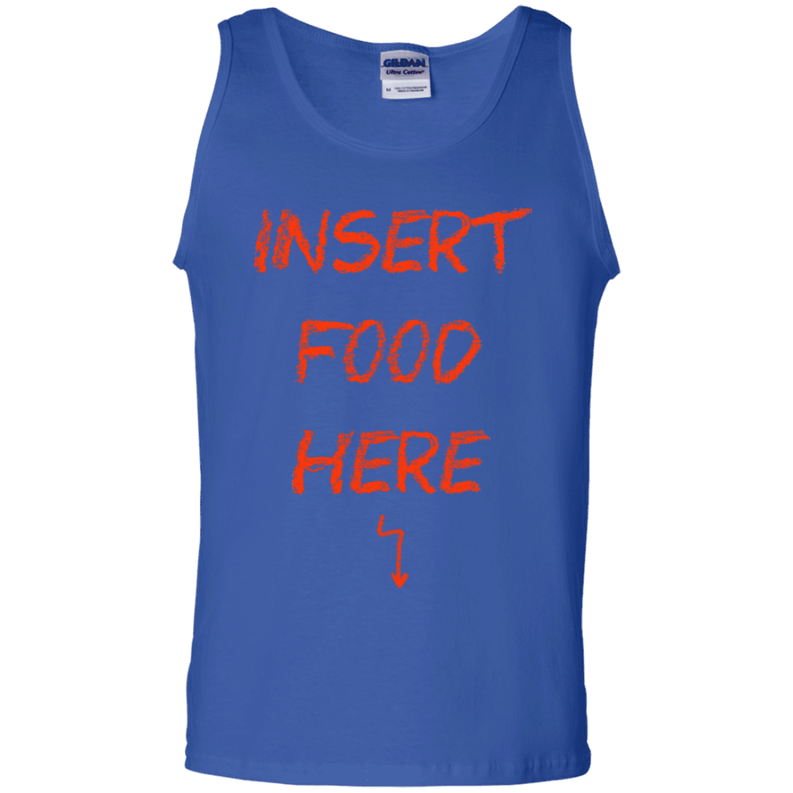 T-Shirts Royal / S Insert Food Men's Tank Top