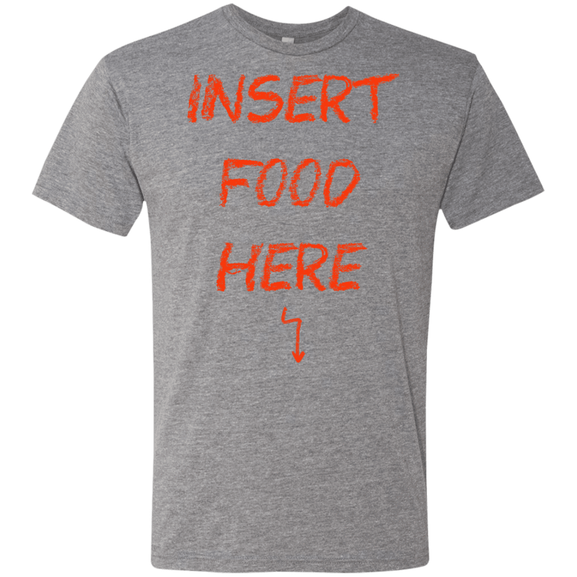 T-Shirts Premium Heather / S Insert Food Men's Triblend T-Shirt
