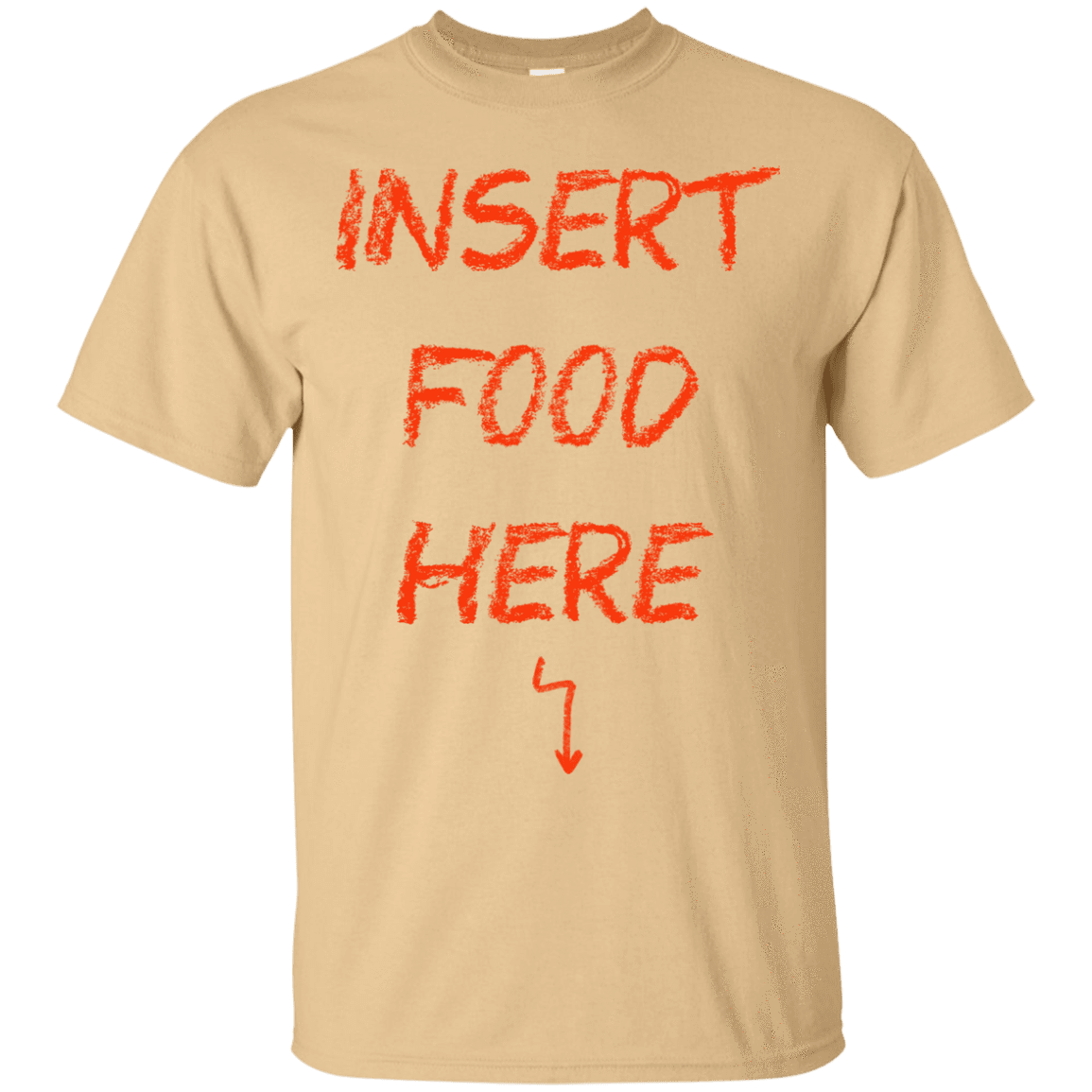 T-Shirts Vegas Gold / S Insert Food T-Shirt