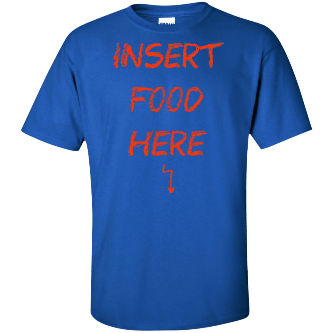 T-Shirts Royal / XLT Insert Food Tall T-Shirt
