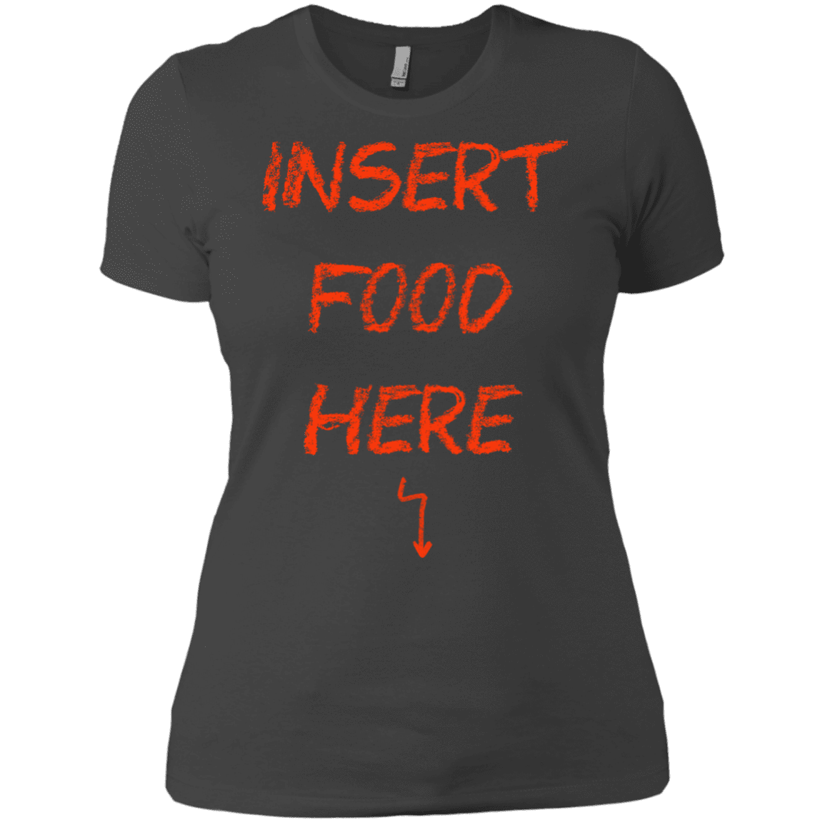 T-Shirts Heavy Metal / X-Small Insert Food Women's Premium T-Shirt