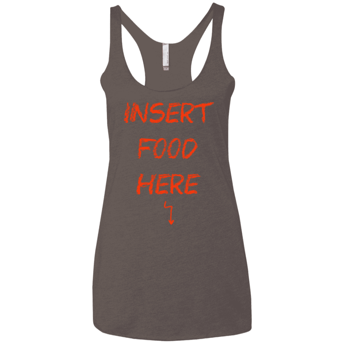 T-Shirts Macchiato / X-Small Insert Food Women's Triblend Racerback Tank