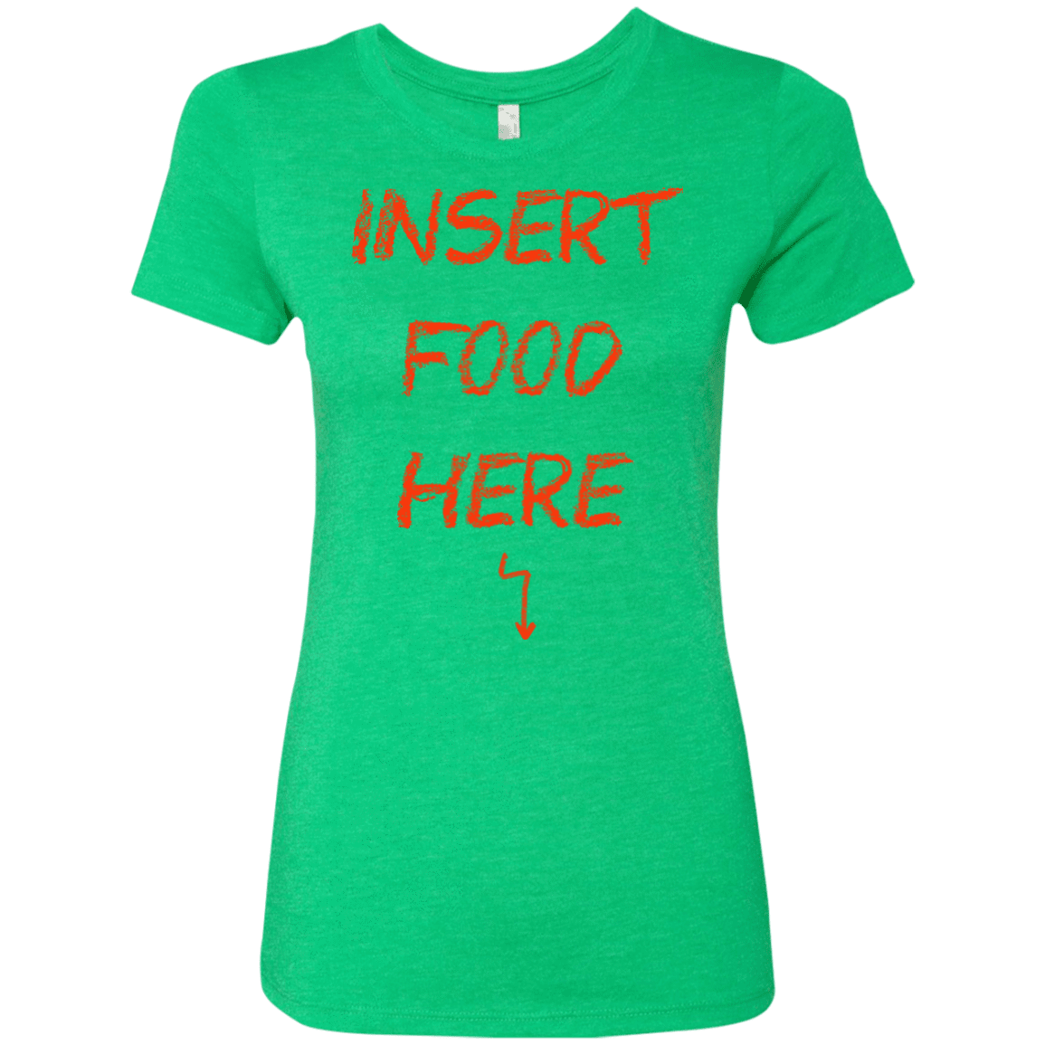 T-Shirts Envy / S Insert Food Women's Triblend T-Shirt
