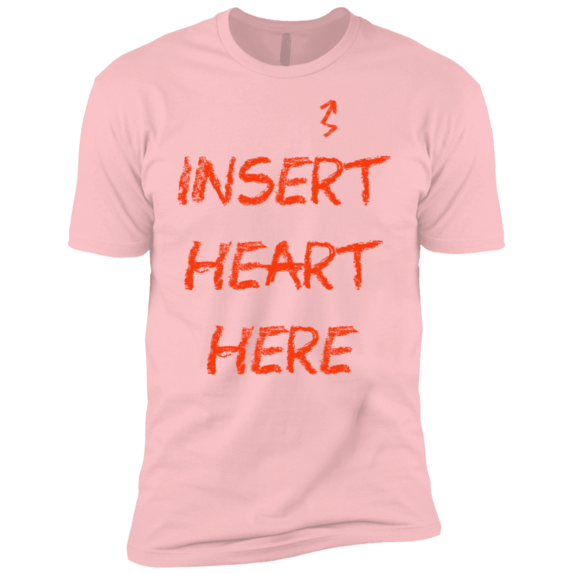 T-Shirts Light Pink / YXS Insert Heart Here Boys Premium T-Shirt