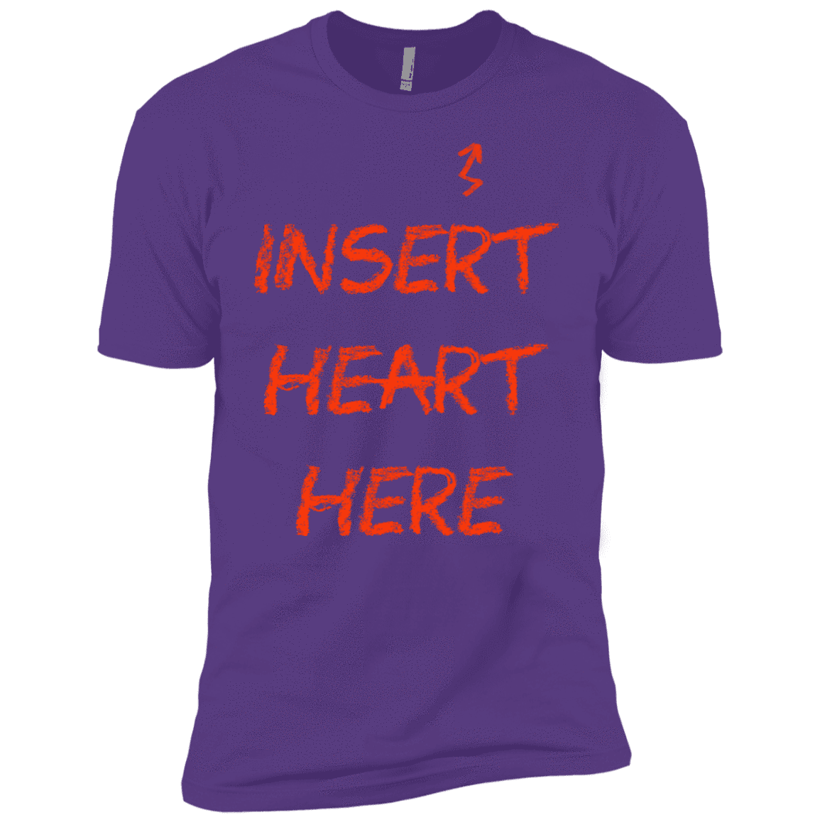 T-Shirts Purple Rush / YXS Insert Heart Here Boys Premium T-Shirt