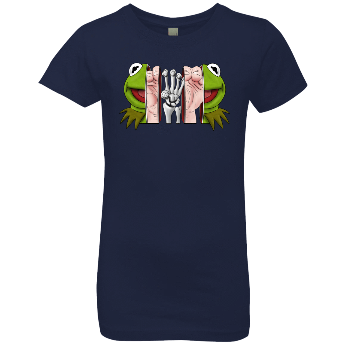 T-Shirts Midnight Navy / YXS Inside the Frog Girls Premium T-Shirt