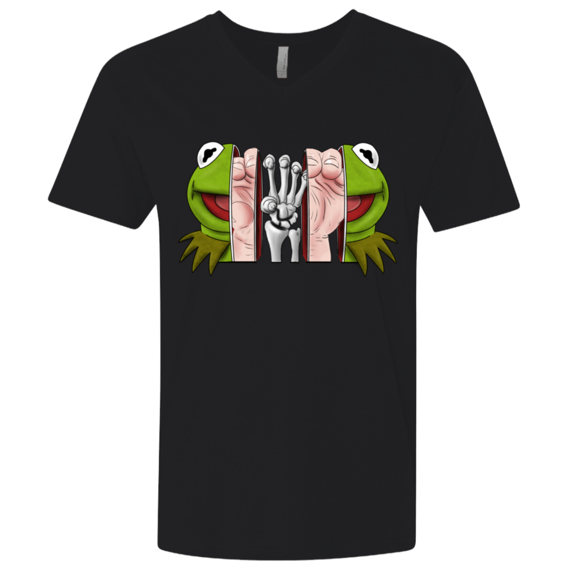 T-Shirts Black / X-Small Inside the Frog Men's Premium V-Neck