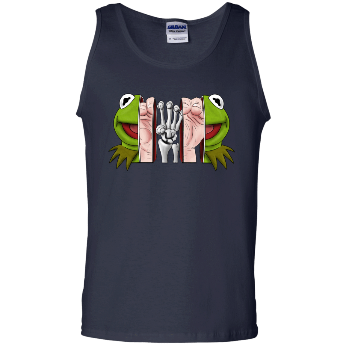 T-Shirts Navy / S Inside the Frog Men's Tank Top
