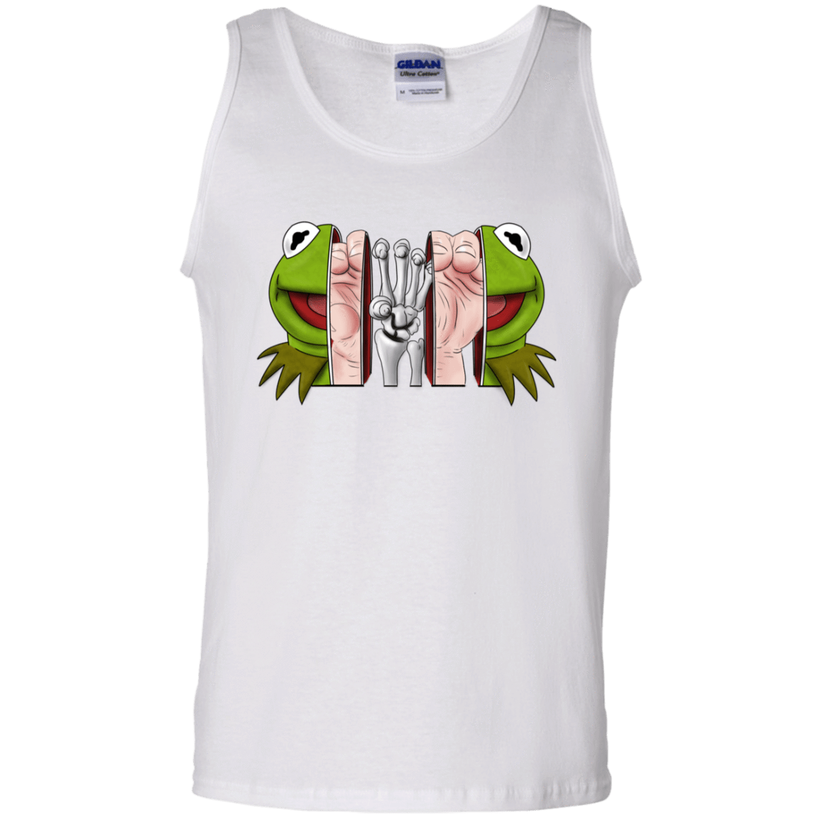 T-Shirts White / S Inside the Frog Men's Tank Top