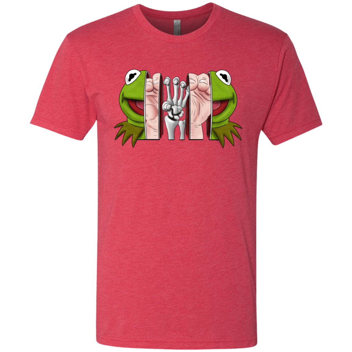 T-Shirts Vintage Red / S Inside the Frog Men's Triblend T-Shirt