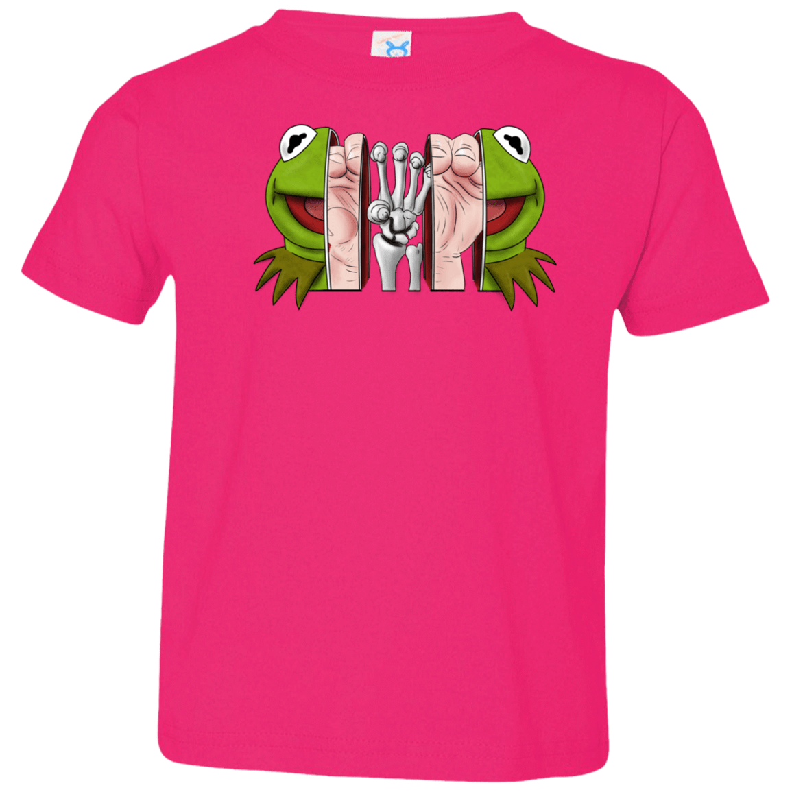 T-Shirts Hot Pink / 2T Inside the Frog Toddler Premium T-Shirt