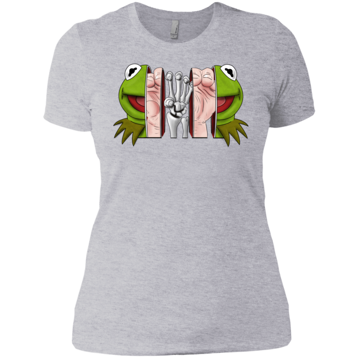 T-Shirts Heather Grey / X-Small Inside the Frog Women's Premium T-Shirt