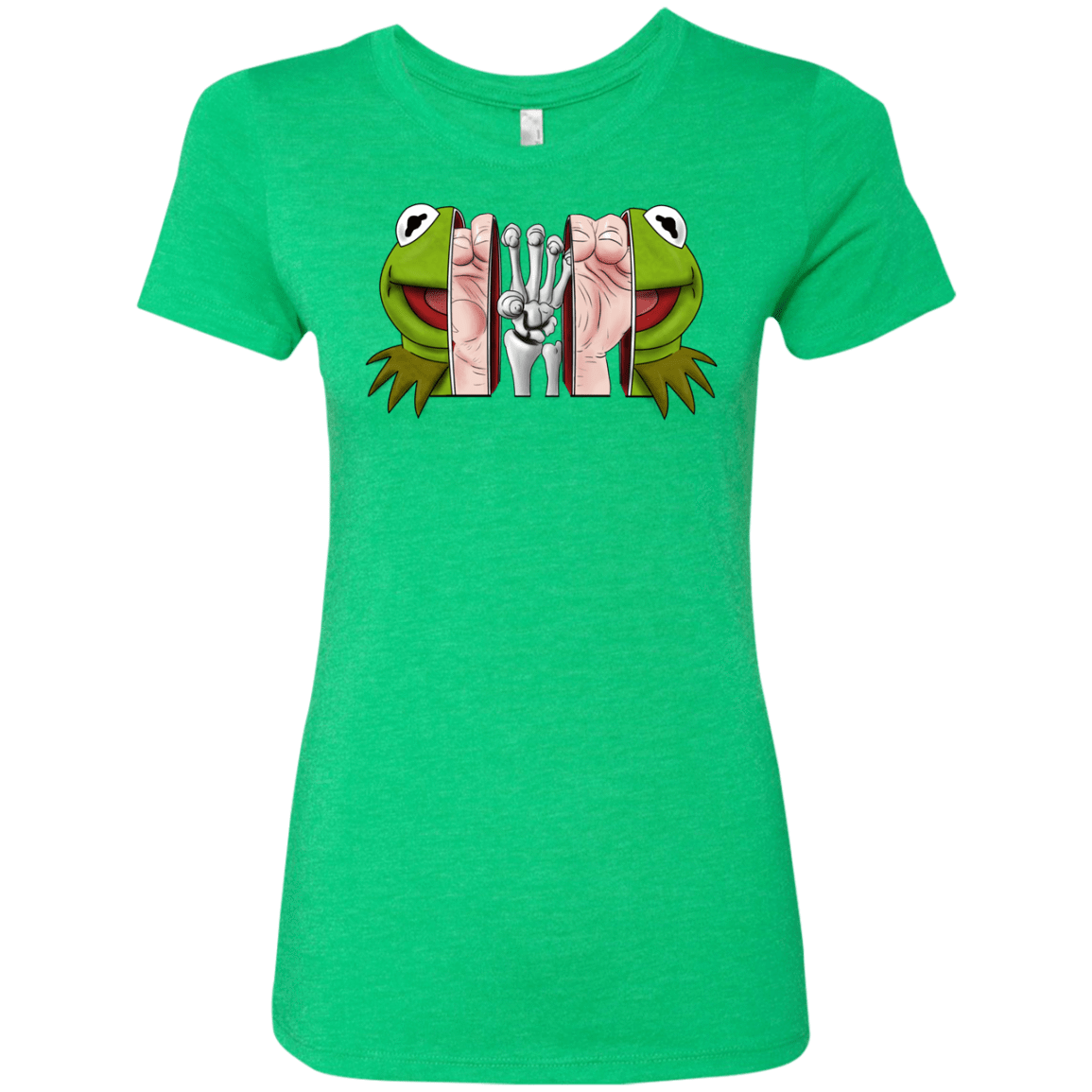 T-Shirts Envy / S Inside the Frog Women's Triblend T-Shirt
