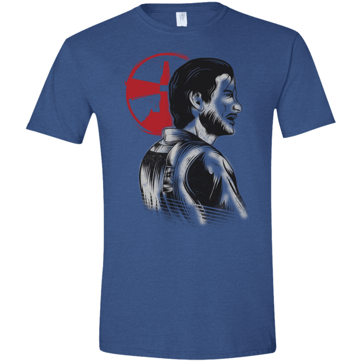 T-Shirts Heather Royal / X-Small Inside the Nightmare Men's Semi-Fitted Softstyle