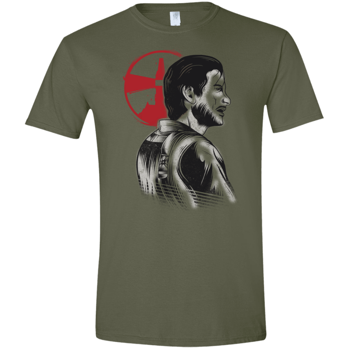 T-Shirts Military Green / S Inside the Nightmare Men's Semi-Fitted Softstyle