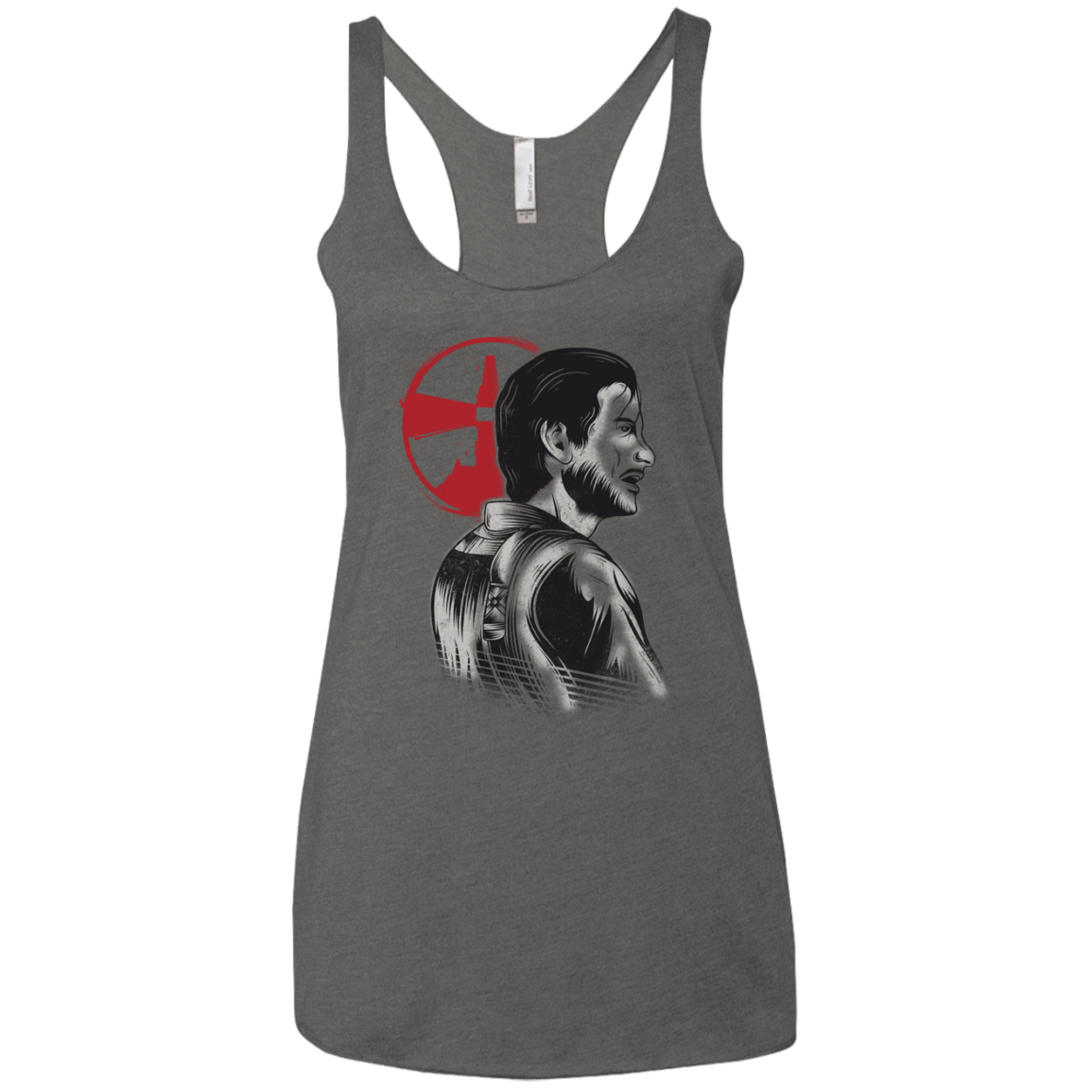 T-Shirts Premium Heather / X-Small Inside the Nightmare Women's Triblend Racerback Tank
