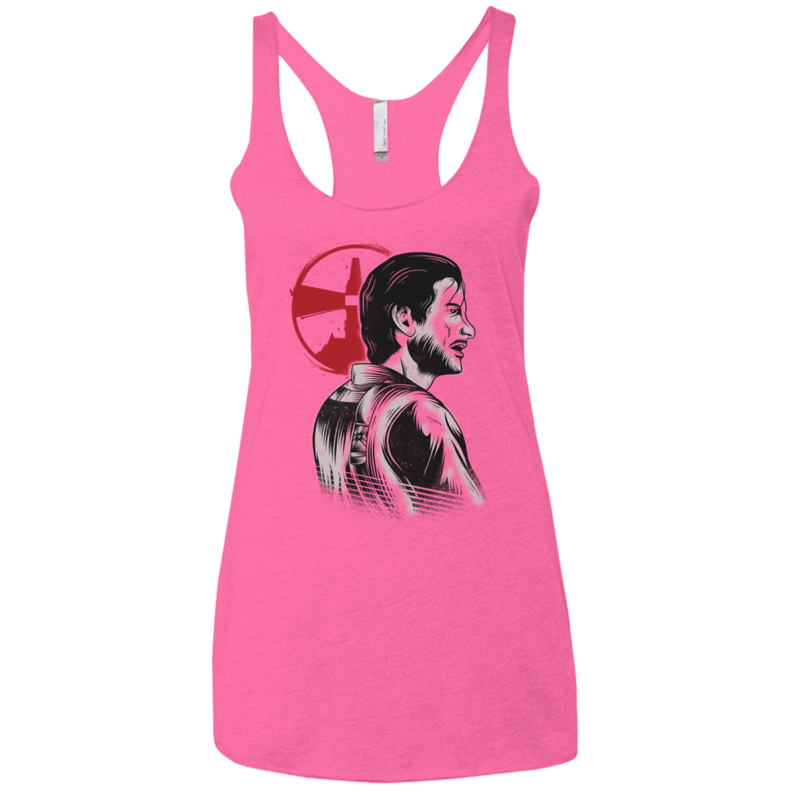 T-Shirts Vintage Pink / X-Small Inside the Nightmare Women's Triblend Racerback Tank