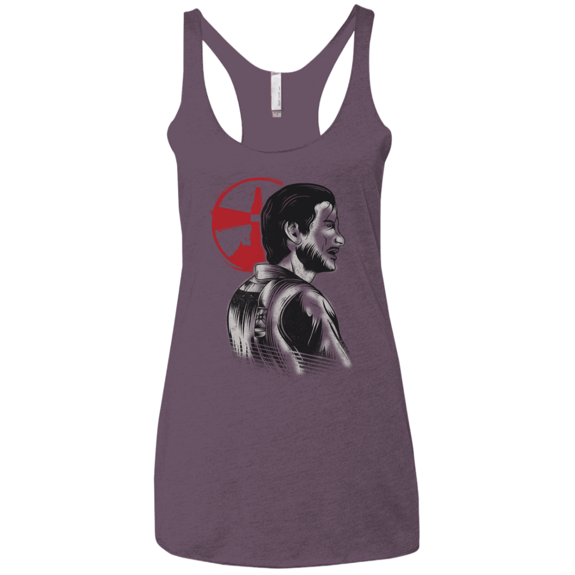 T-Shirts Vintage Purple / X-Small Inside the Nightmare Women's Triblend Racerback Tank