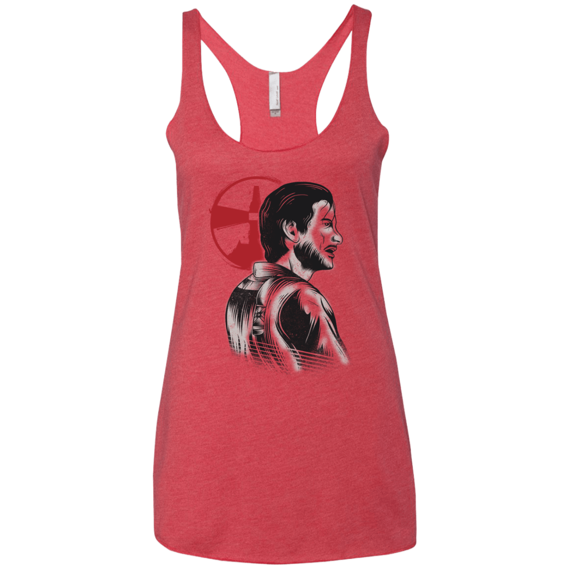 T-Shirts Vintage Red / X-Small Inside the Nightmare Women's Triblend Racerback Tank
