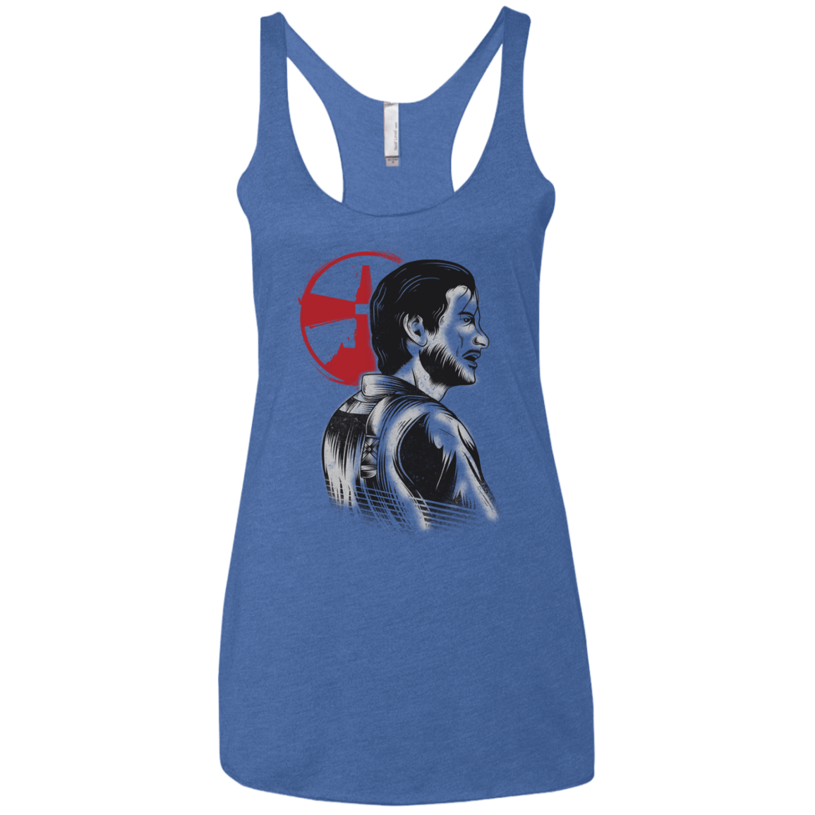 T-Shirts Vintage Royal / X-Small Inside the Nightmare Women's Triblend Racerback Tank