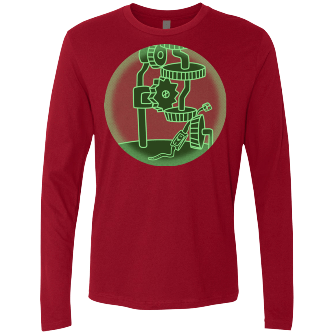 T-Shirts Cardinal / Small Inside The Thief Men's Premium Long Sleeve