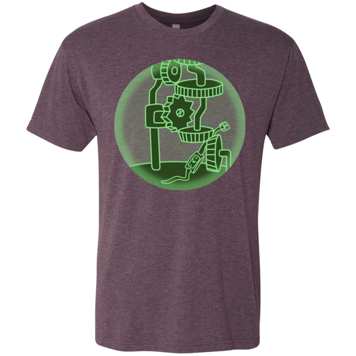 T-Shirts Vintage Purple / Small Inside The Thief Men's Triblend T-Shirt