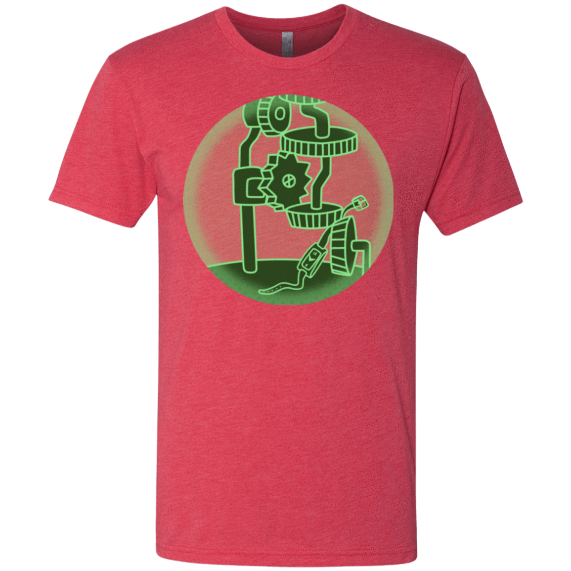 T-Shirts Vintage Red / Small Inside The Thief Men's Triblend T-Shirt