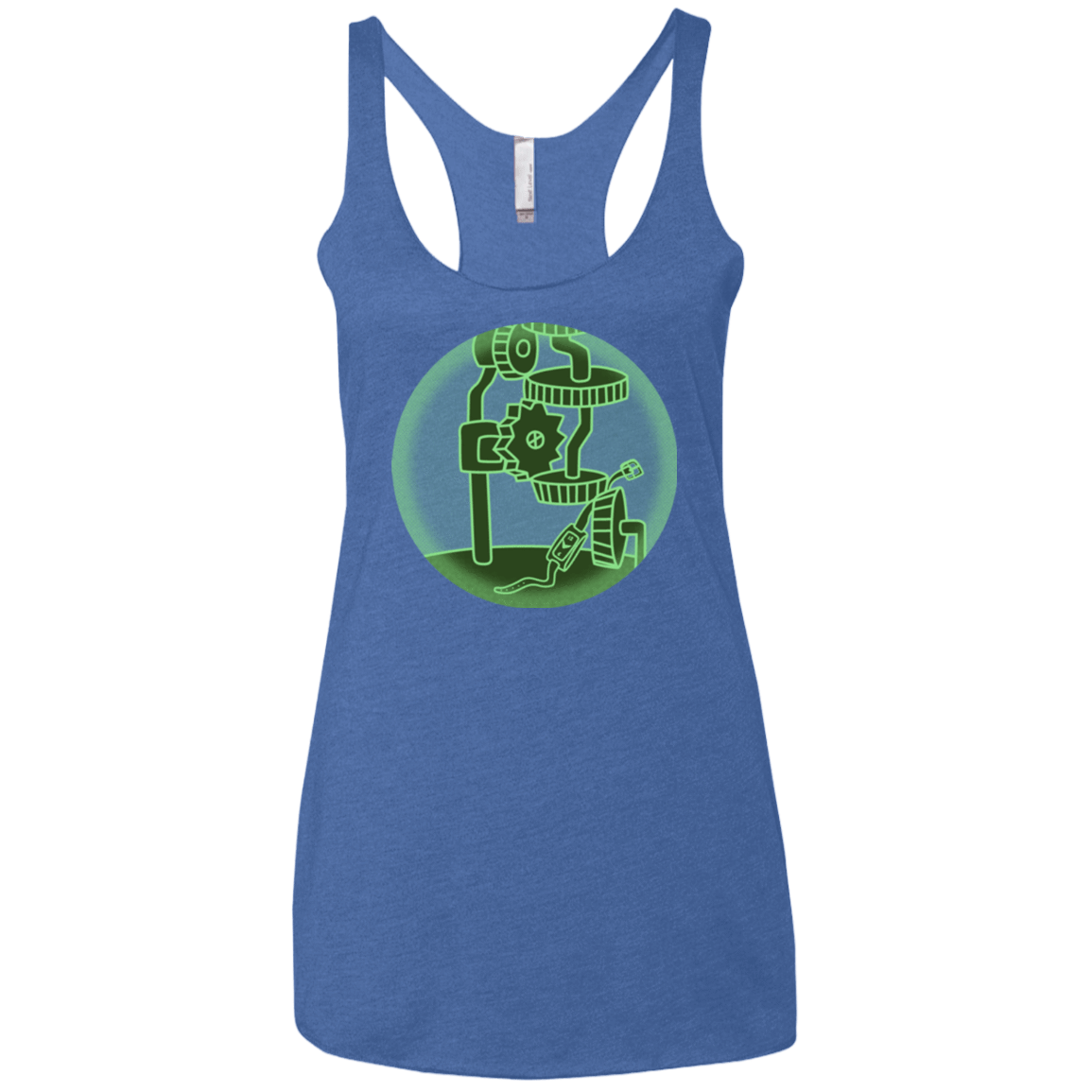 T-Shirts Vintage Royal / X-Small Inside The Thief Women's Triblend Racerback Tank