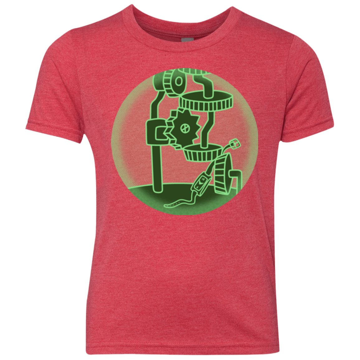 T-Shirts Vintage Red / YXS Inside The Thief Youth Triblend T-Shirt