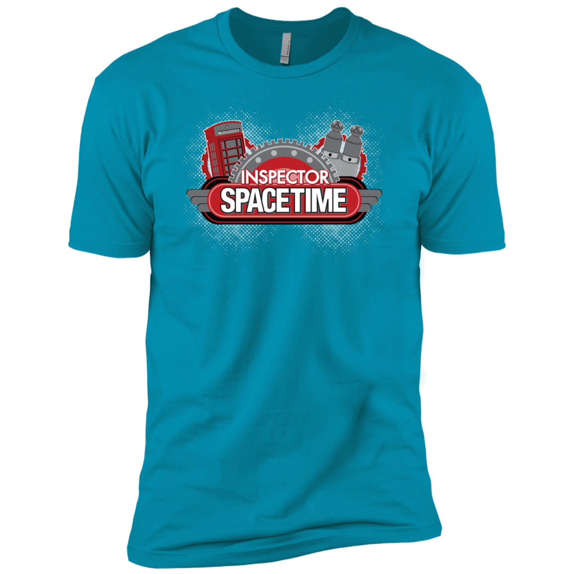 T-Shirts Turquoise / YXS Inspector Spacetime Boys Premium T-Shirt