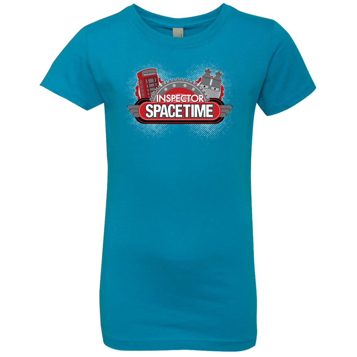 T-Shirts Turquoise / YXS Inspector Spacetime Girls Premium T-Shirt