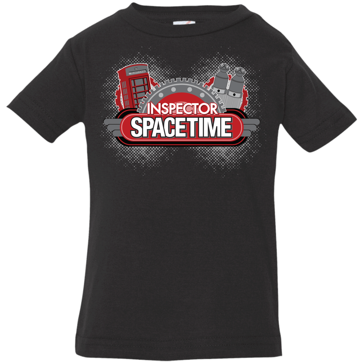 T-Shirts Black / 6 Months Inspector Spacetime Infant Premium T-Shirt