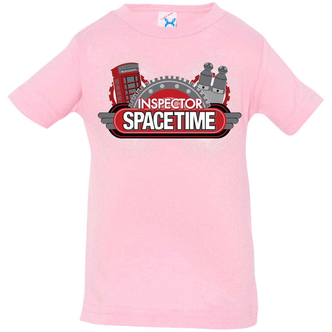 T-Shirts Pink / 6 Months Inspector Spacetime Infant Premium T-Shirt