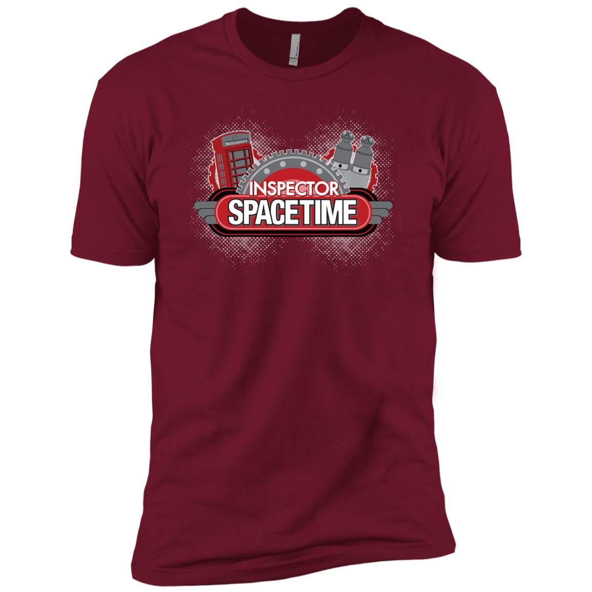 T-Shirts Cardinal / X-Small Inspector Spacetime Men's Premium T-Shirt