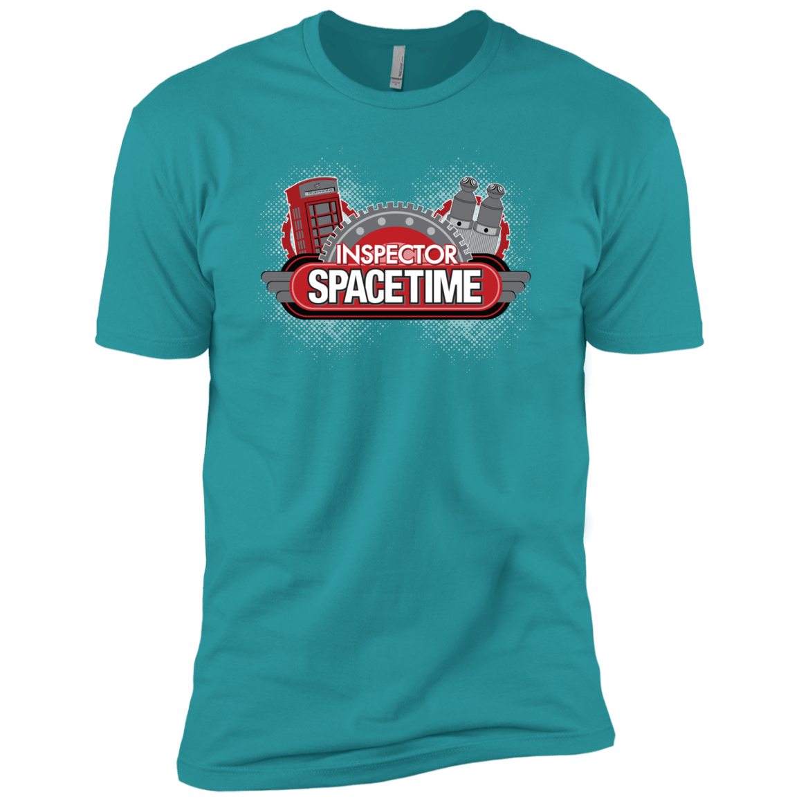 T-Shirts Tahiti Blue / X-Small Inspector Spacetime Men's Premium T-Shirt