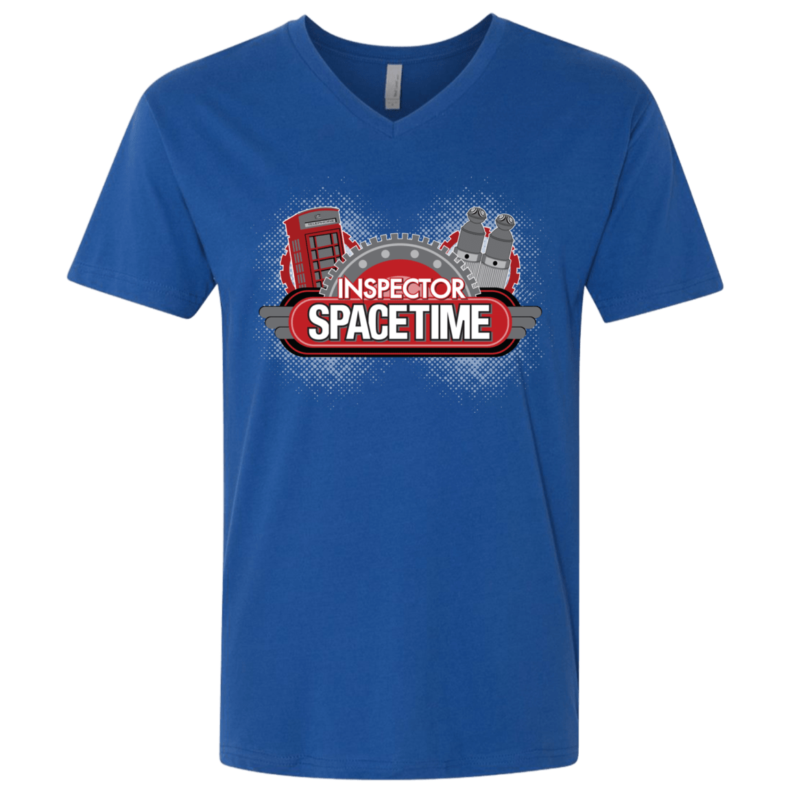 T-Shirts Royal / X-Small Inspector Spacetime Men's Premium V-Neck