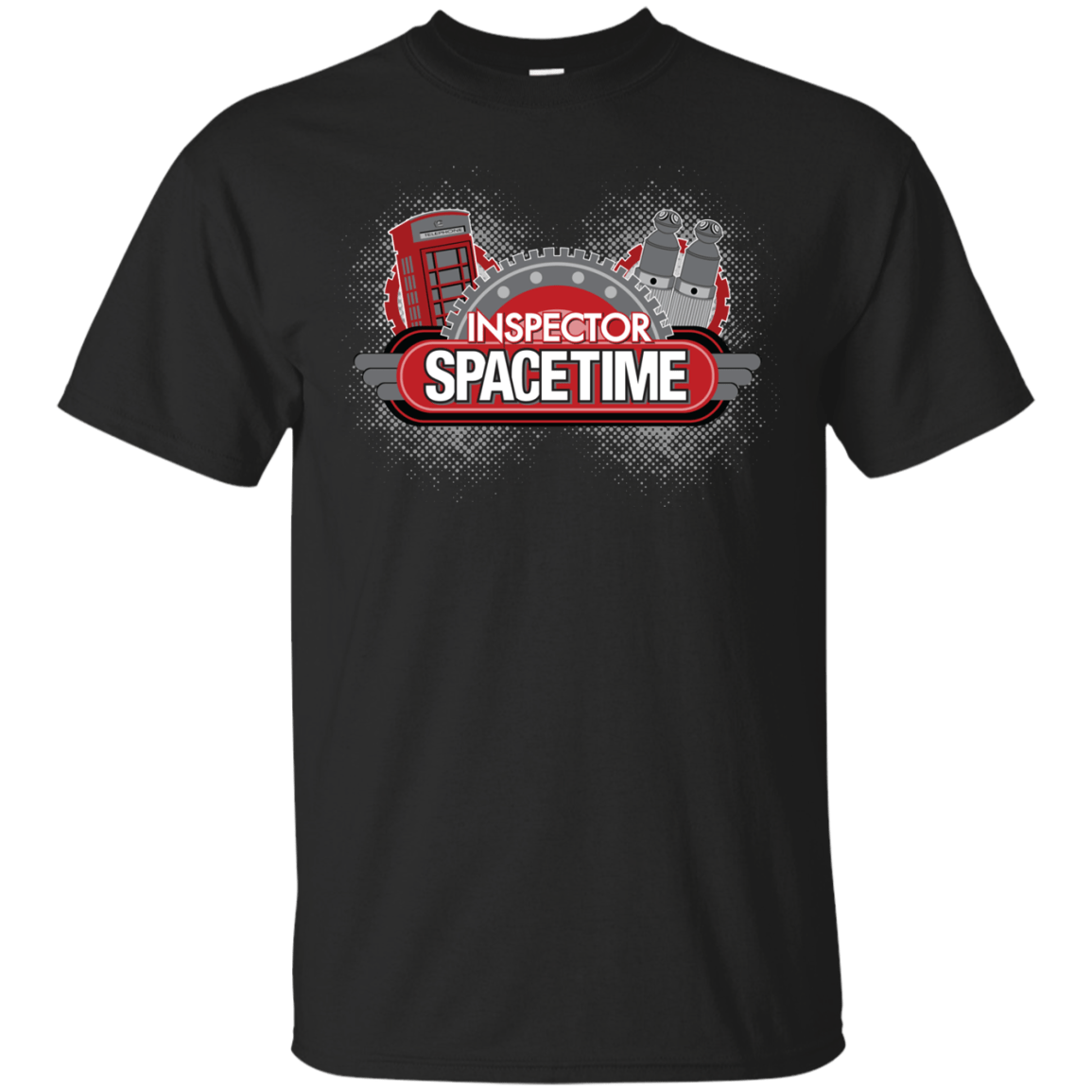 T-Shirts Black / S Inspector Spacetime T-Shirt