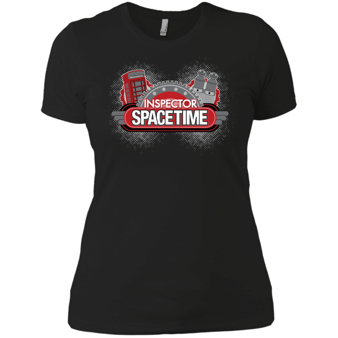 T-Shirts Black / X-Small Inspector Spacetime Women's Premium T-Shirt